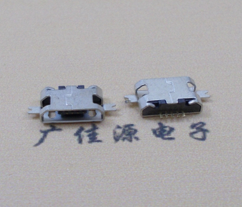 樟木头镇MICRO USB B型口 两脚SMT沉板0.7/1.0/1.6直边