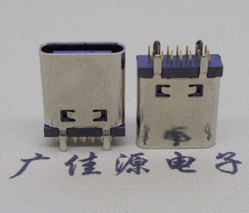 樟木头镇立式直插usb type-c14p母座长L=10.0mm