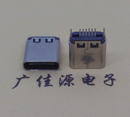 樟木头镇type-c16p母座,夹板式type-c16p接口连接器