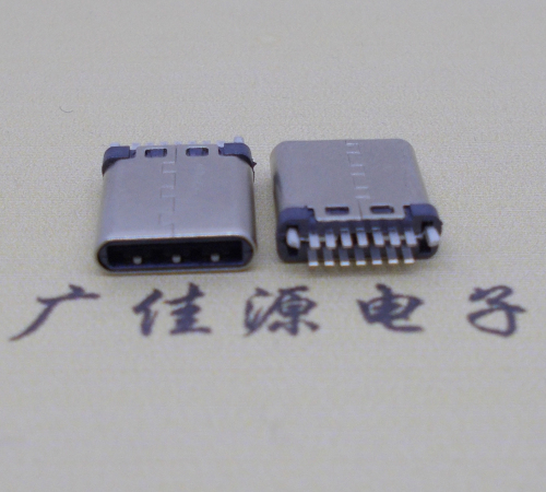 樟木头镇type-c14p公头铆合有地线接口厚2.7mm