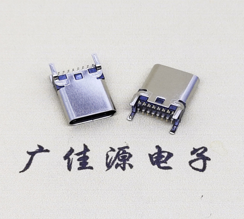 樟木头镇USB 3.1TYPE-C16Pin立贴母头座子引脚接线正负级详解