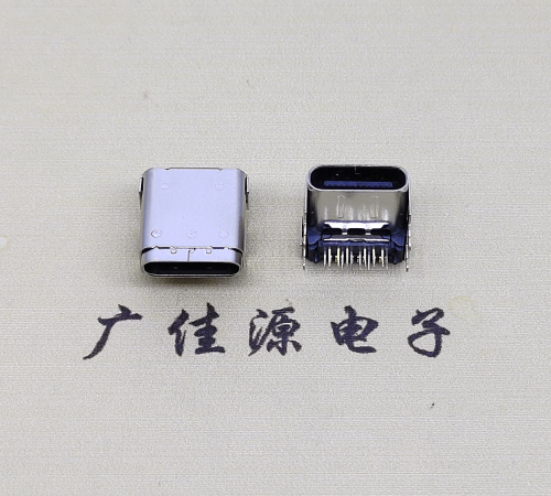 樟木头镇type c24p板上母头 typec接口数据CL=3.4,DIP+SMT端子DIP长脚